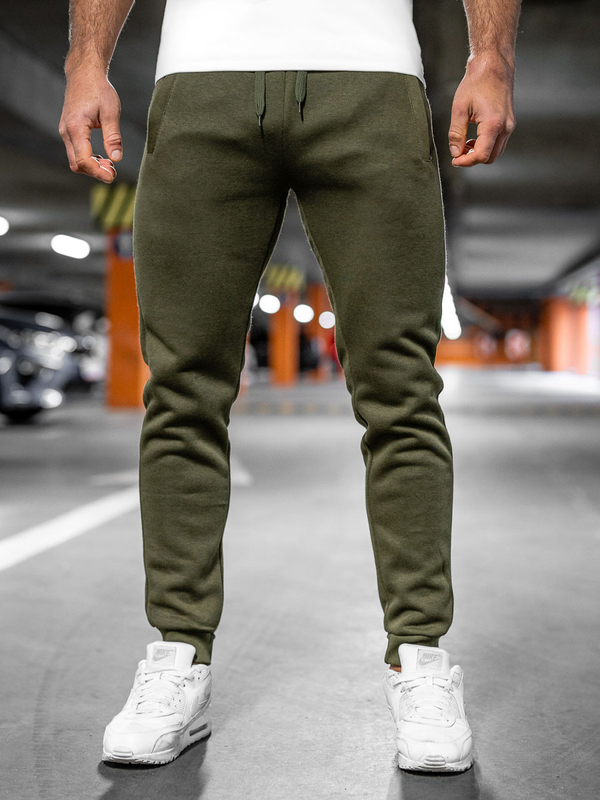 Herren Hose Jogger Pants Khaki Bolf XW01