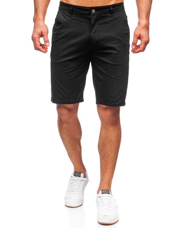 Herren Kurze Hose Shorts Schwarz Bolf 1140
