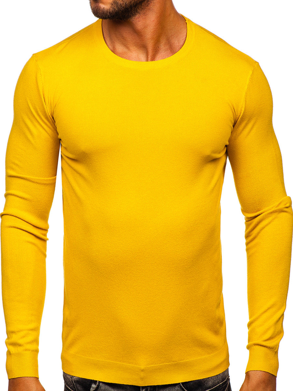 Herren Pullover Gelb Bolf MMB602