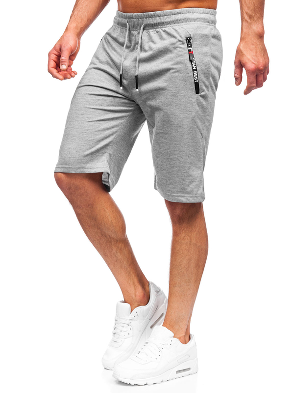 Herren Kurze Sporthose Grau Bolf JX503