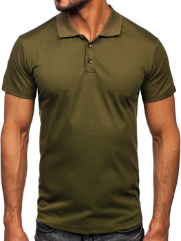 Herren Polohemd Kurzarm Khaki Bolf 8T80