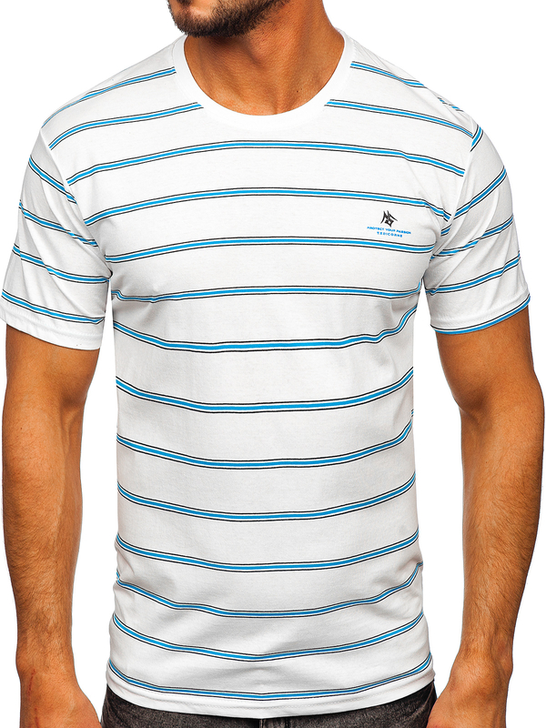 Herren T-Shirt Weiß Bolf 14952