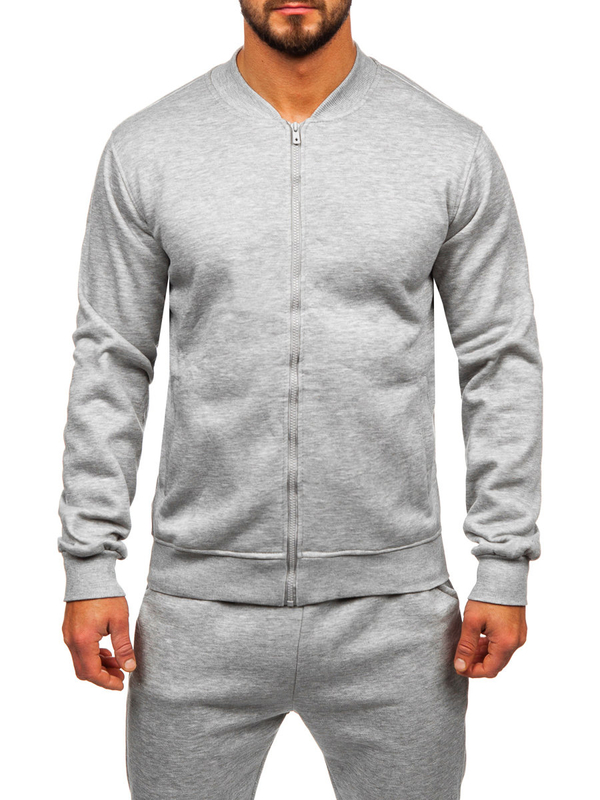 Herren Trainingsanzug Bolf Grau8C76