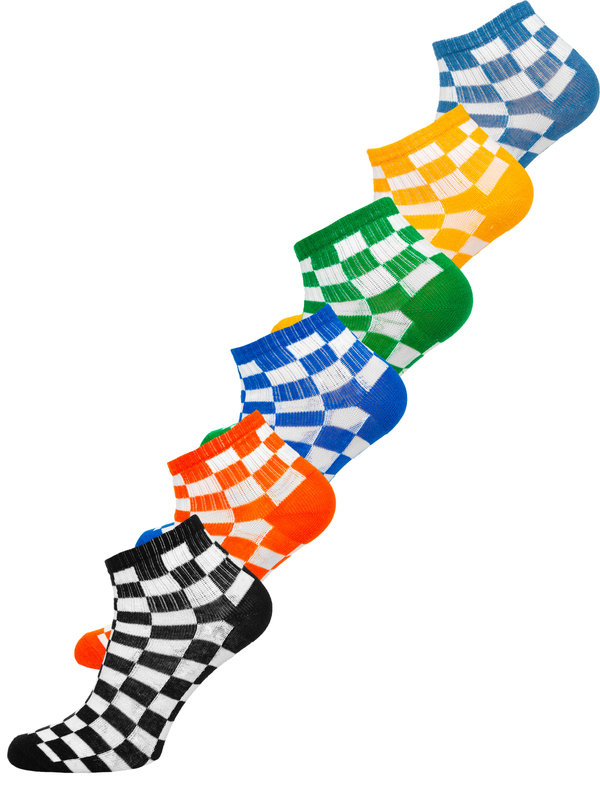Damen Socken Mehrfarbig J32110-6P 6 Bolf PACK