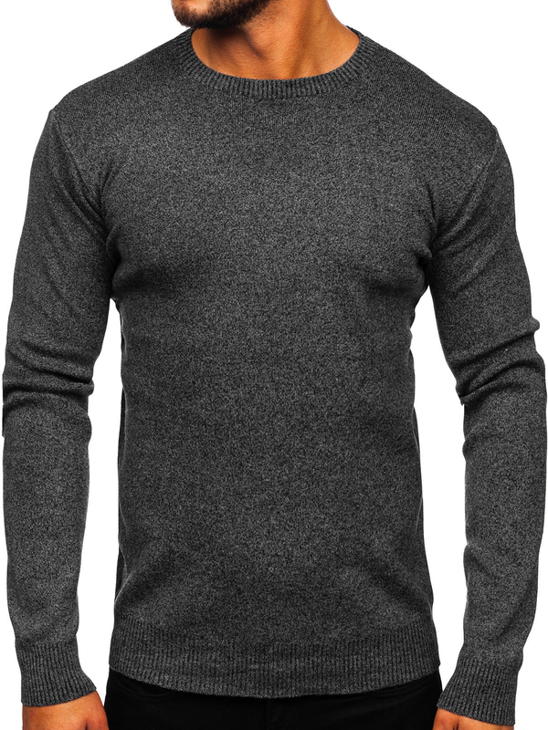 Herren Pullover Schwarz Bolf S8165