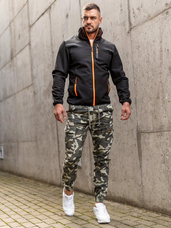 Herren Softshell Jacke Schwarz Bolf KS2185A