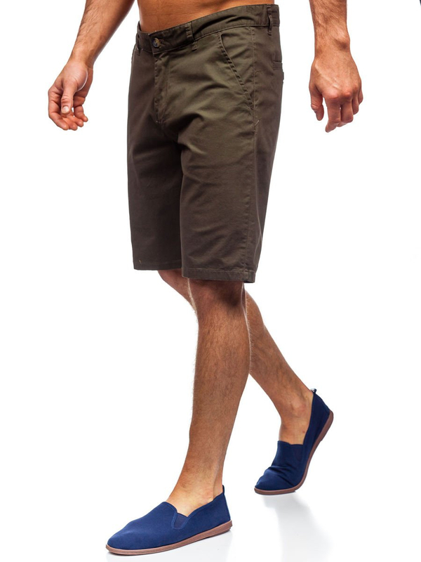 Herren Kurze Hose Shorts Khaki Bolf 1140