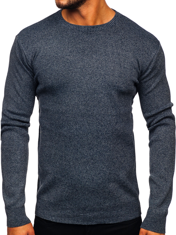 Herren Pullover Dunkelblau Bolf S8165