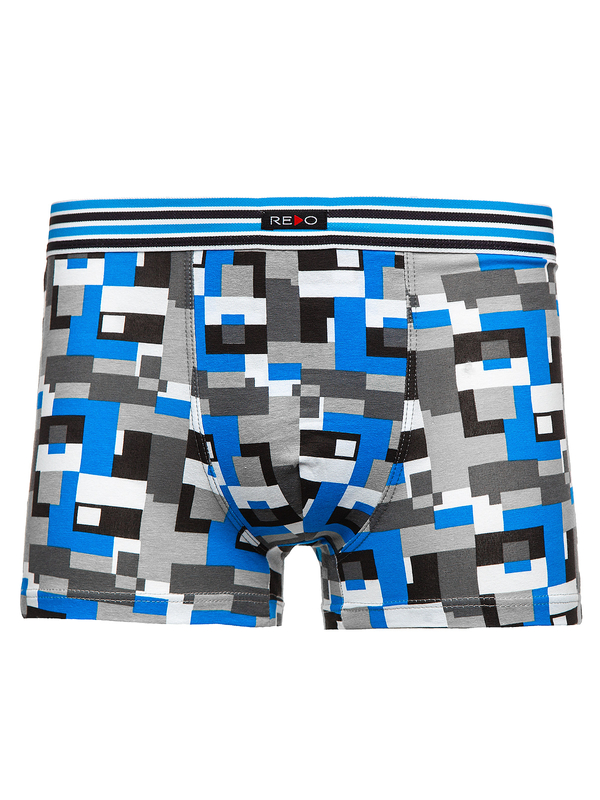Herren Boxershorts Blau Bolf 1BE750