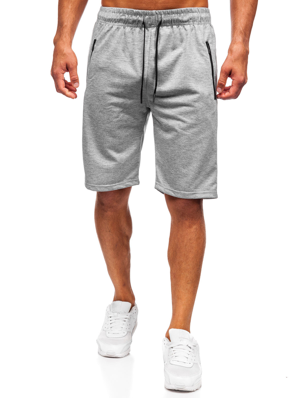 Herren Kurze Sporthose Grau Bolf JX808