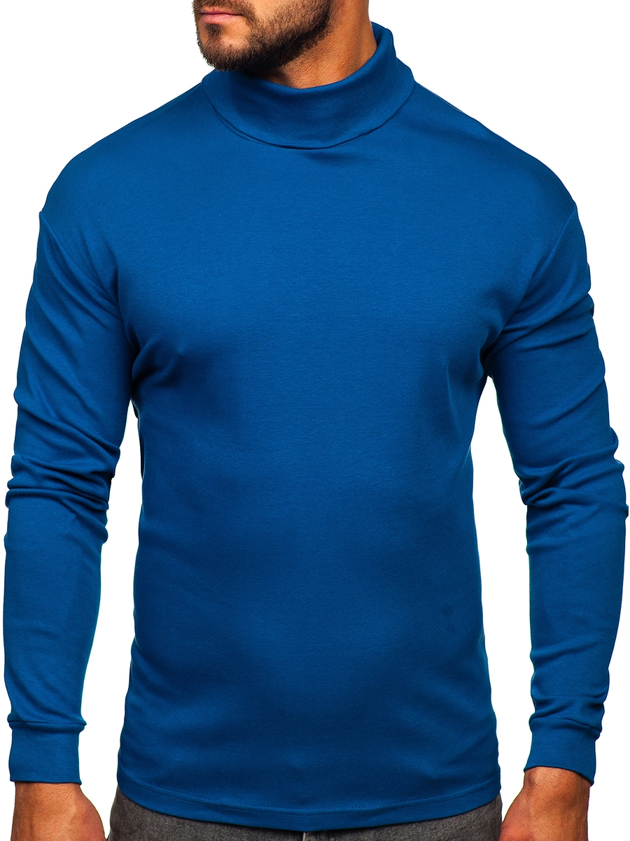 Herren Rollkragenpullover Indigo Bolf 145347-1