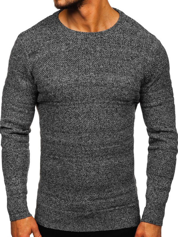 Herren Pullover Grau Bolf H1926