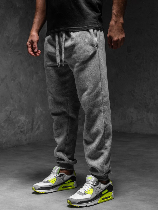Herren Warme Sporthose Joggers Grau Bolf MS002A1