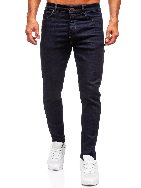 Herren Jeanshose slim fit Dunkalblau Bolf 5380