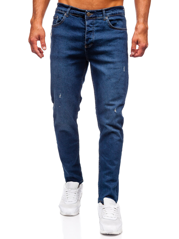 Herren Jeanshose slim fit Dunkalblau Bolf 6561