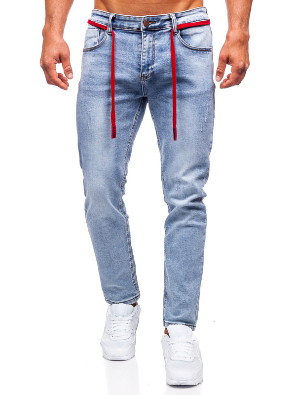 Herren Jeanshose slim fit Blau Bolf KX555-2A