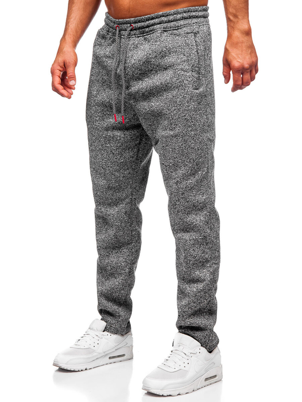 Herren Warme Sporthose Anthrazit Bolf Q1105