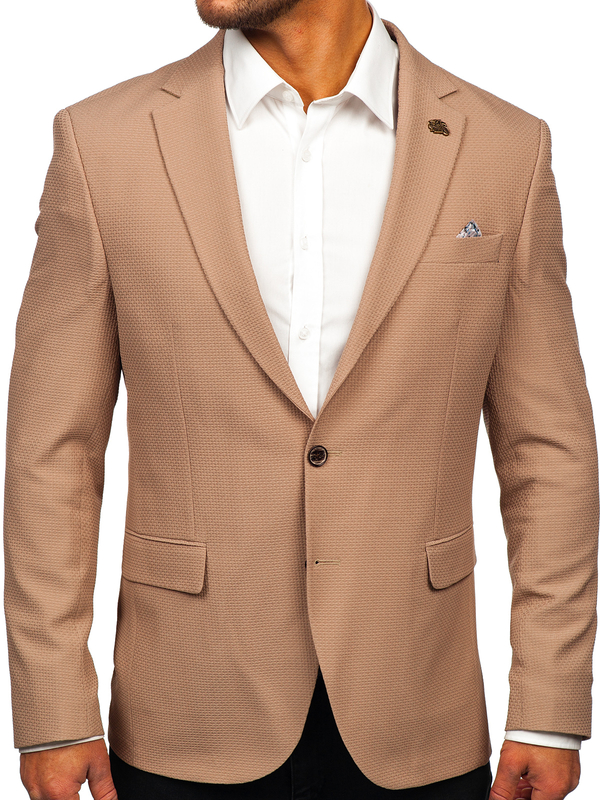 Herren Sakko casual Beige Bolf 025