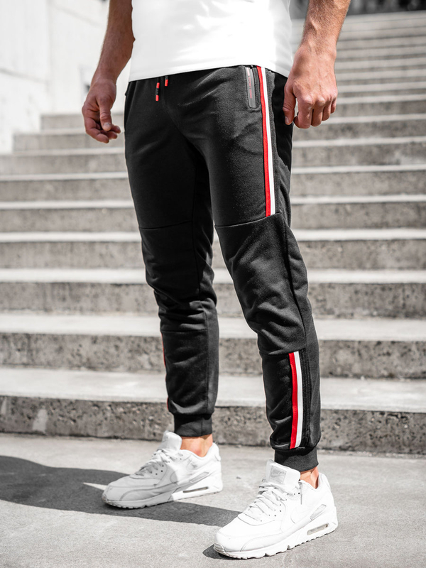 Herren Sporthose Joggers Schwarz Bolf K10336A