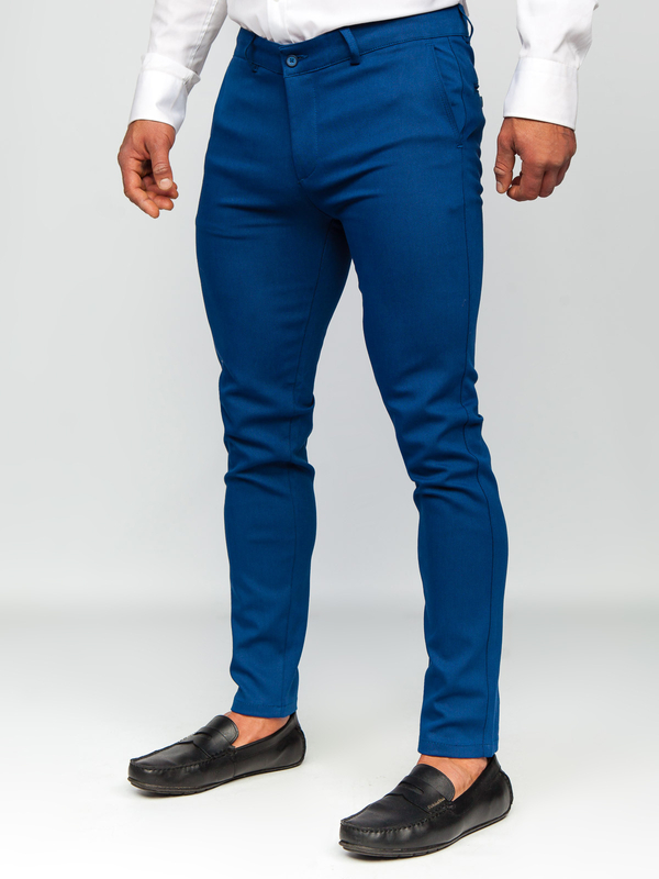 Herren Hose Chinos Indigo Bolf 5000-3