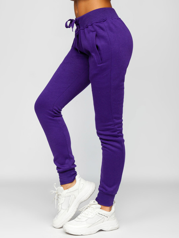 Damen Sporthose Dunkel Violett Bolf CK-01