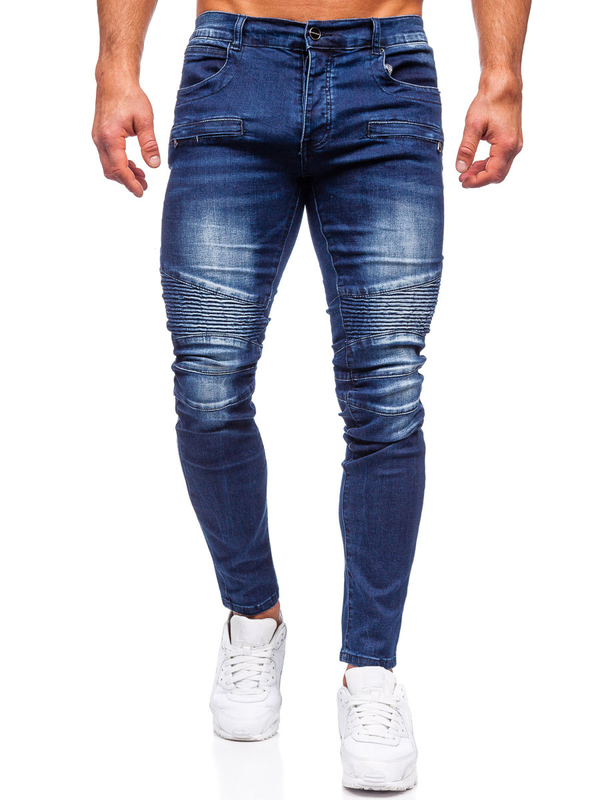 Herren Jeanshose slim fit Blau Bolf MP0029B