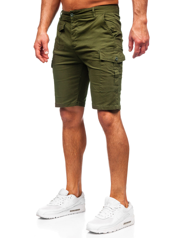 Herren Kurze Hose Cargohose Sportshorts Khaki Bolf MP0188MV