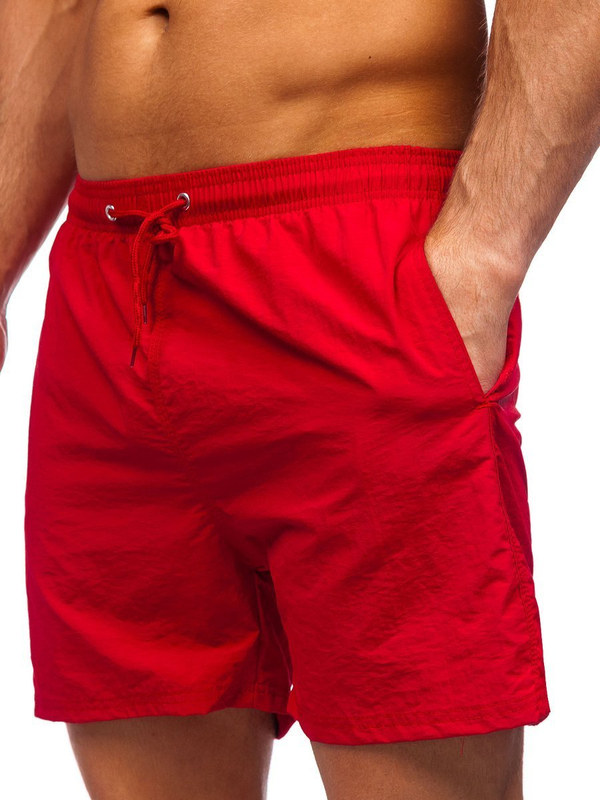 Herren Shorts Badehose Weinrot Bolf YW07003