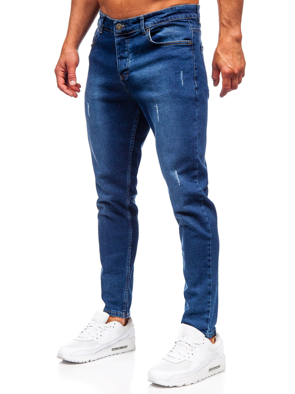 Herren Jeanshose slim fit Dunkalblau Bolf 6558