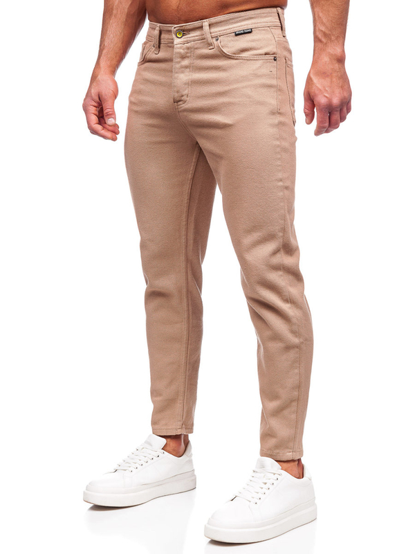 Herren Stoffhose Beige Bolf GT