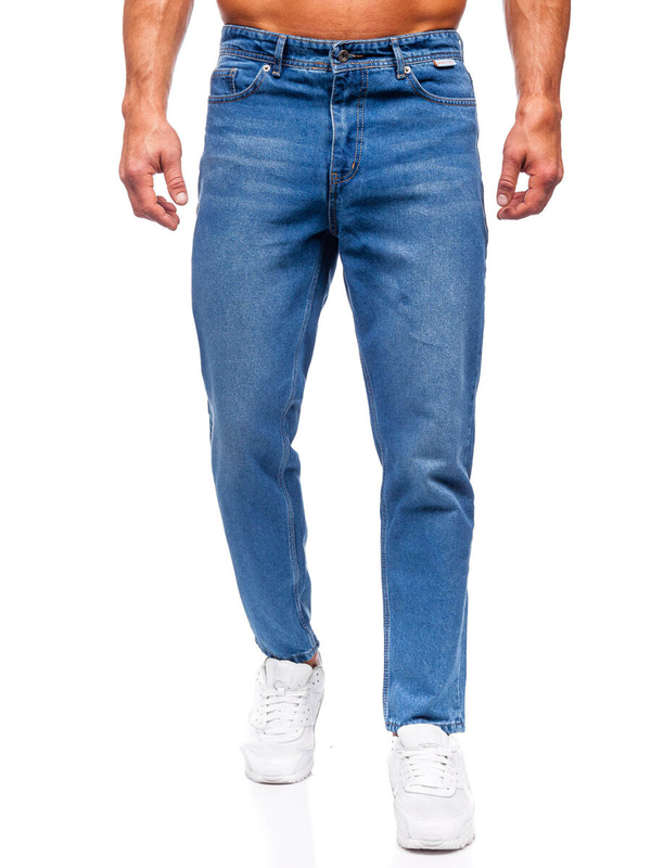 Herren Jeanshose regular fit Blau Bolf GT22