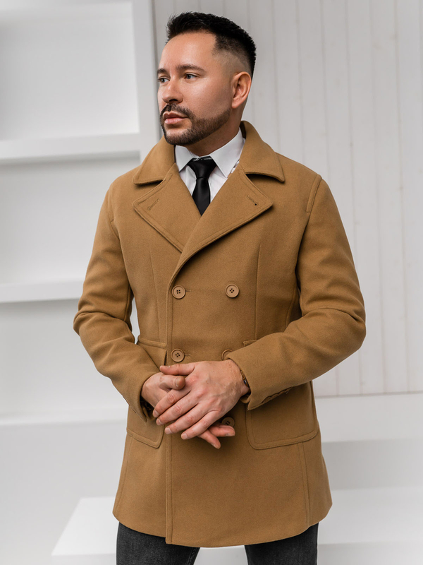 Herren Wintermantel Camel Bolf 11Z8215A1