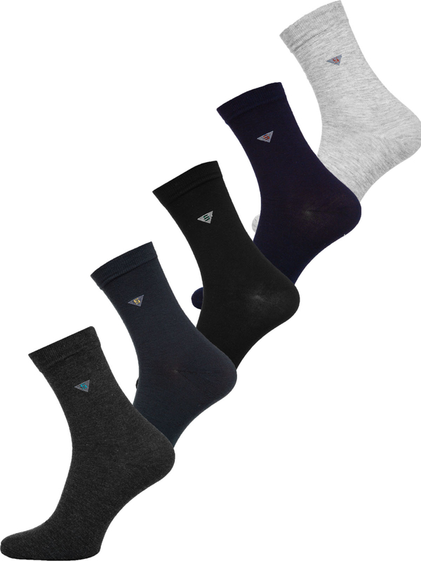 Herren Socken Mehrfarbig-1 M086-5P 5 Bolf PACK