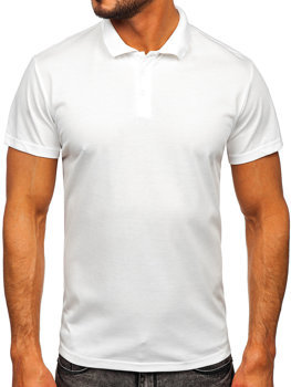 Herren Poloshirt Weiß Bolf 8T80