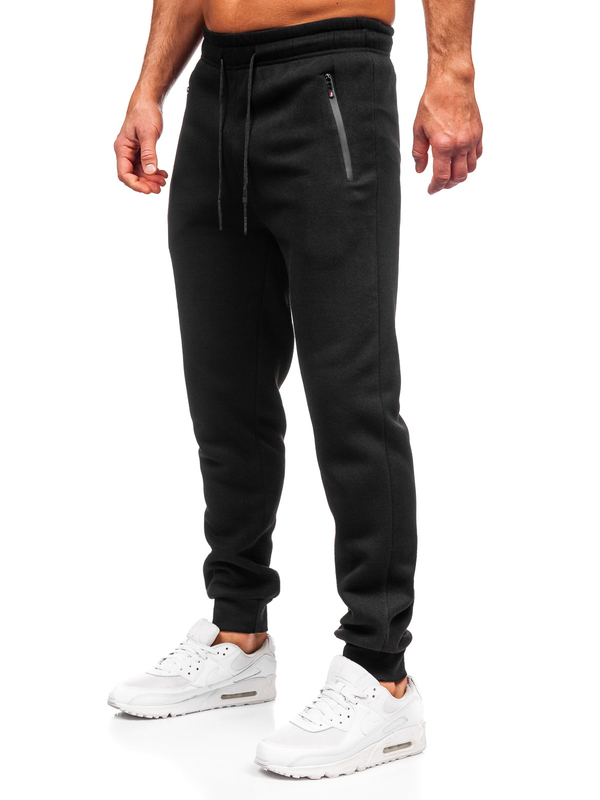 Herren Sporthose Joggers Schwarz Bolf JX9816