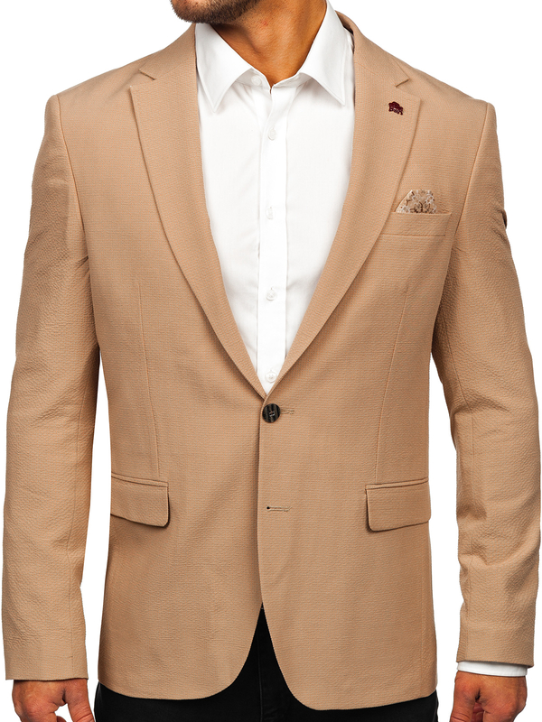 Herren Sakko casual Beige Bolf 026
