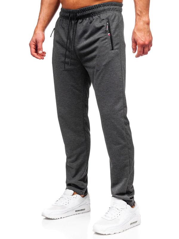 Herren Sporthose Schwarzgrau Bolf JX6320