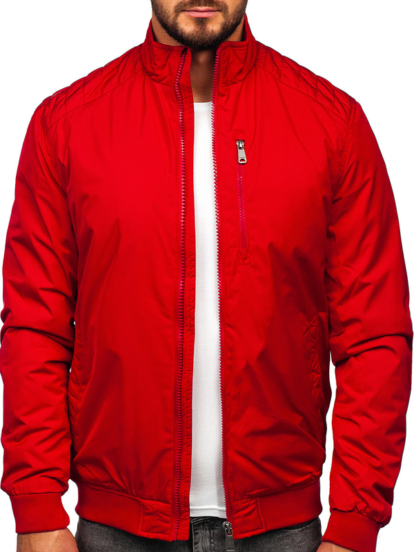 Herren Übergangsjacke Rot Bolf 1907-1