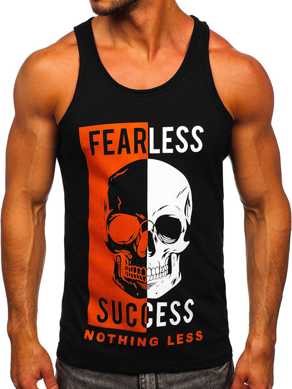 Bolf Tank Top Boxing T-Shirt Schwarz 14841