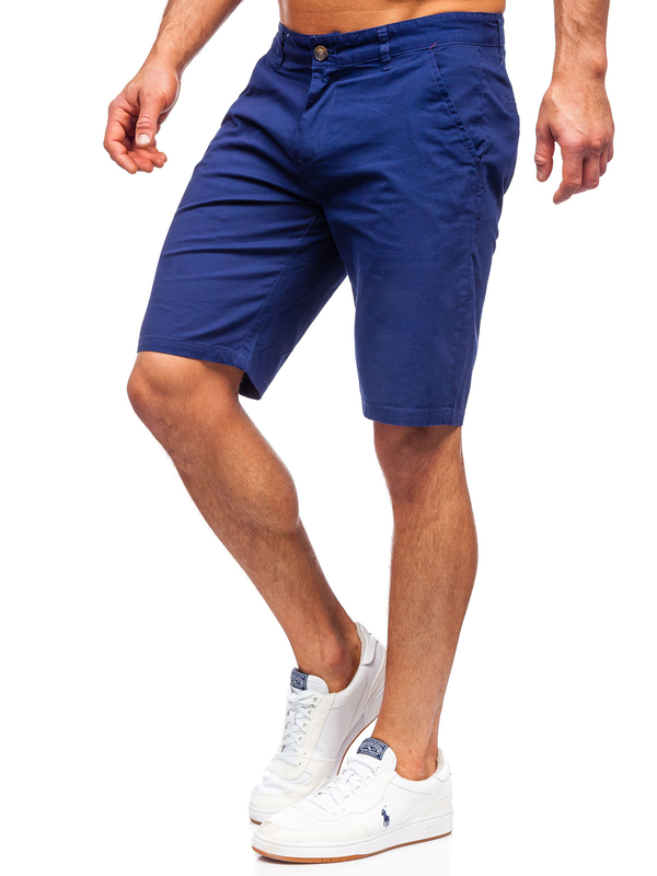 Herren Kurze Hose Shorts Blau Bolf 1140