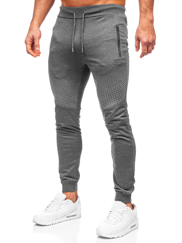 Herren Hose Jogger Pants Schwarzgrau Bolf HW2351
