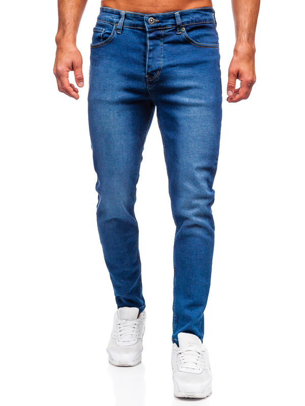 Herren Jeanshose slim fit Dunkalblau Bolf 6715