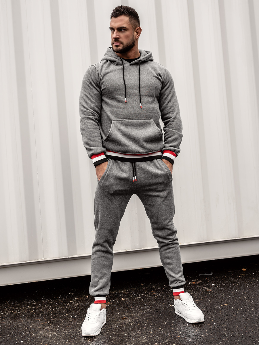 Jogginghose Jogginganzug Herren Hoodie Herbst Winter Herren