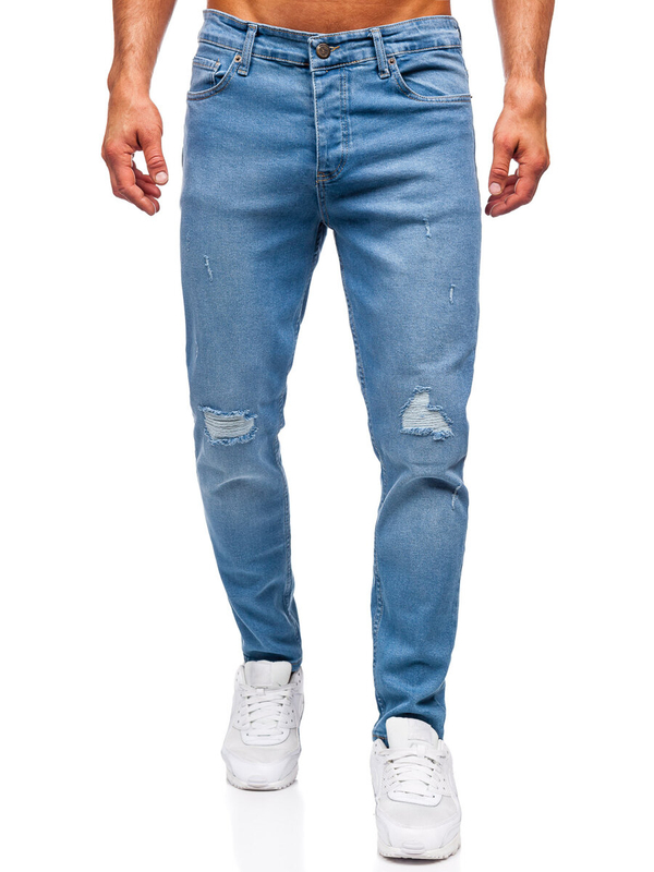Herren Jeanshose slim fit Dunkalblau Bolf 6462