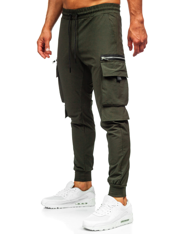 Herren Sporthose Bargohose Joggers Grün Bolf K12