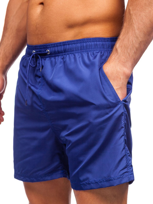 Herren Shorts Badehose Kobaltblau Bolf YW07002