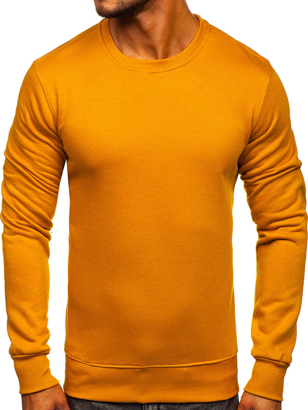 Herren Sweatshirt ohne Kapuze Camel Bolf 2001