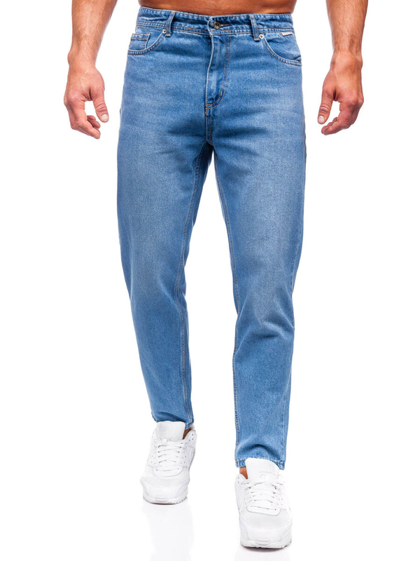 Herren Jeanshose regular fit Blau Bolf GT23