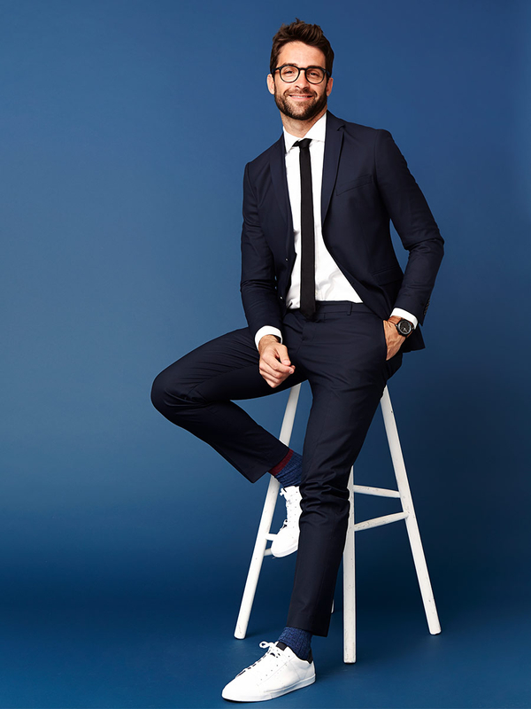 Herren Elegante Schmale Krawatte Schwarz Bolf K001