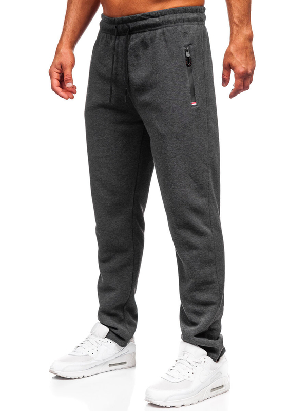 Herren Warme Sporthose Anthrazit Bolf JX6278